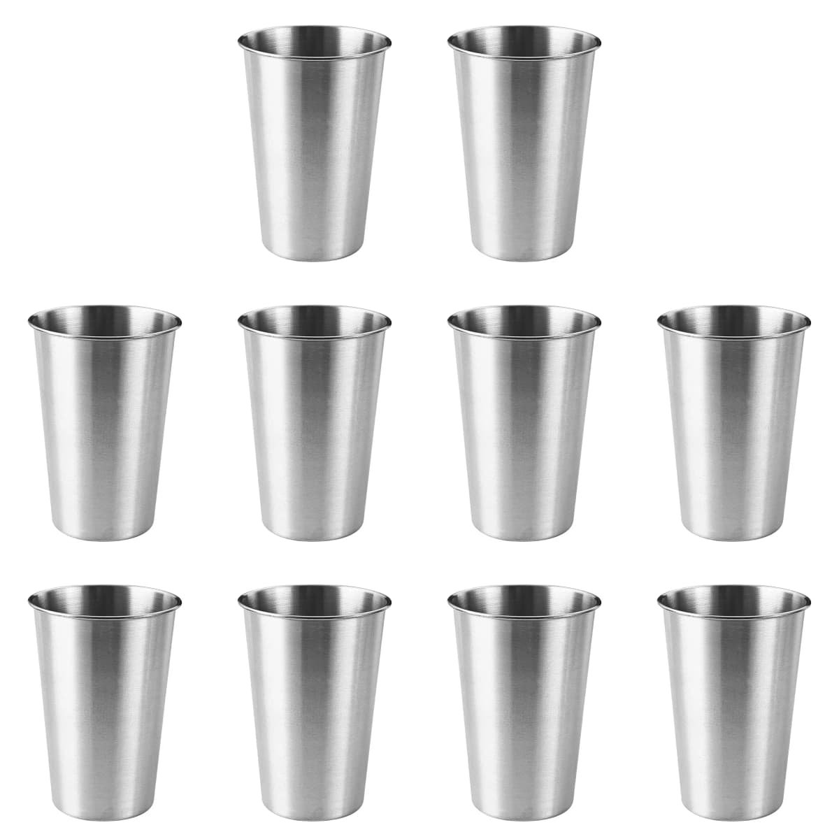 240/300/350/400/500ml Stainless Steel Beer Cup Drinking Mug For Camping Party Coffee Whisky Travel Camping Mugs Drinking Tea Mug