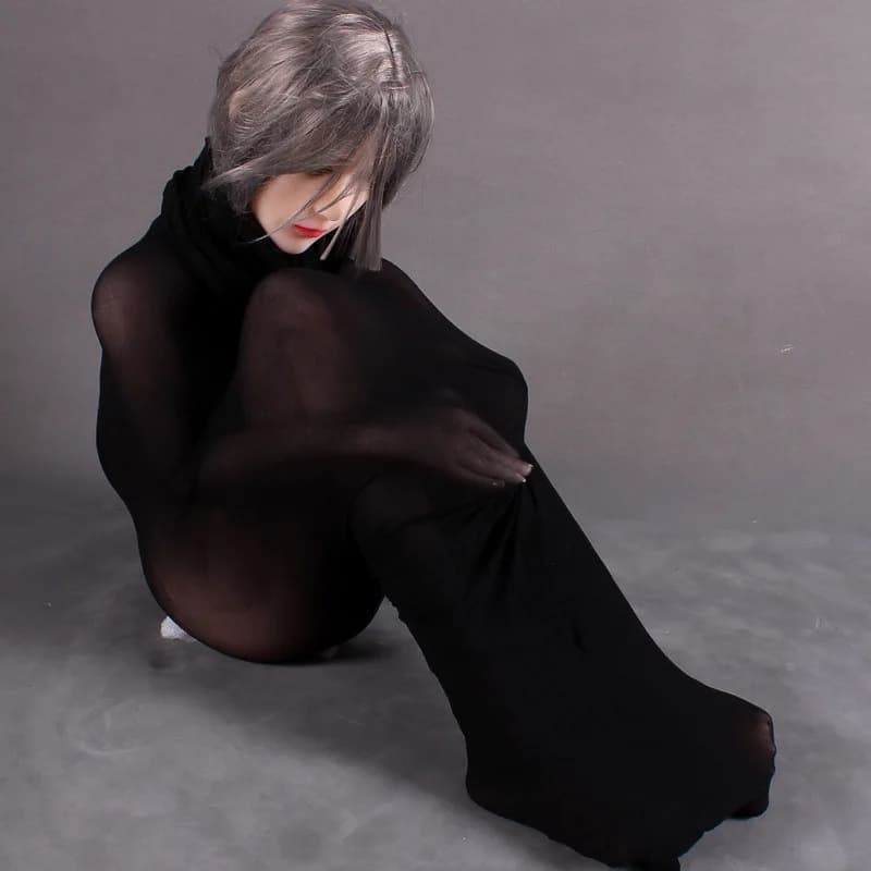 Velvet Mummy Socks Full wrap for body Collant Zentai monopezzo All-inclusive Bondage sleeping bag for a unique fashion and role-playing games