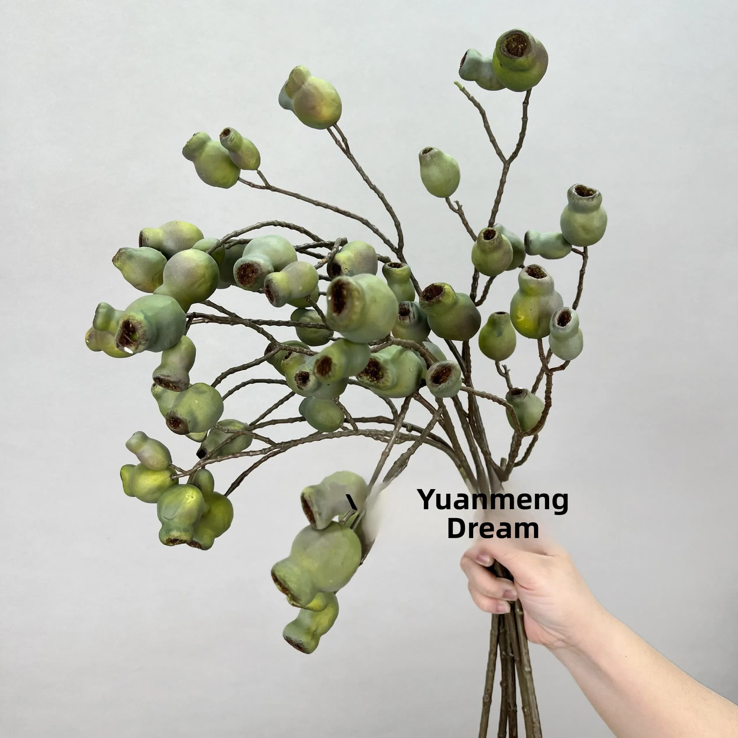 Artificial Chinese Fruit in Zombie Shape, Soft, Decorative, for Floral Compositions, Dining Table Decoration, Fruit Scene