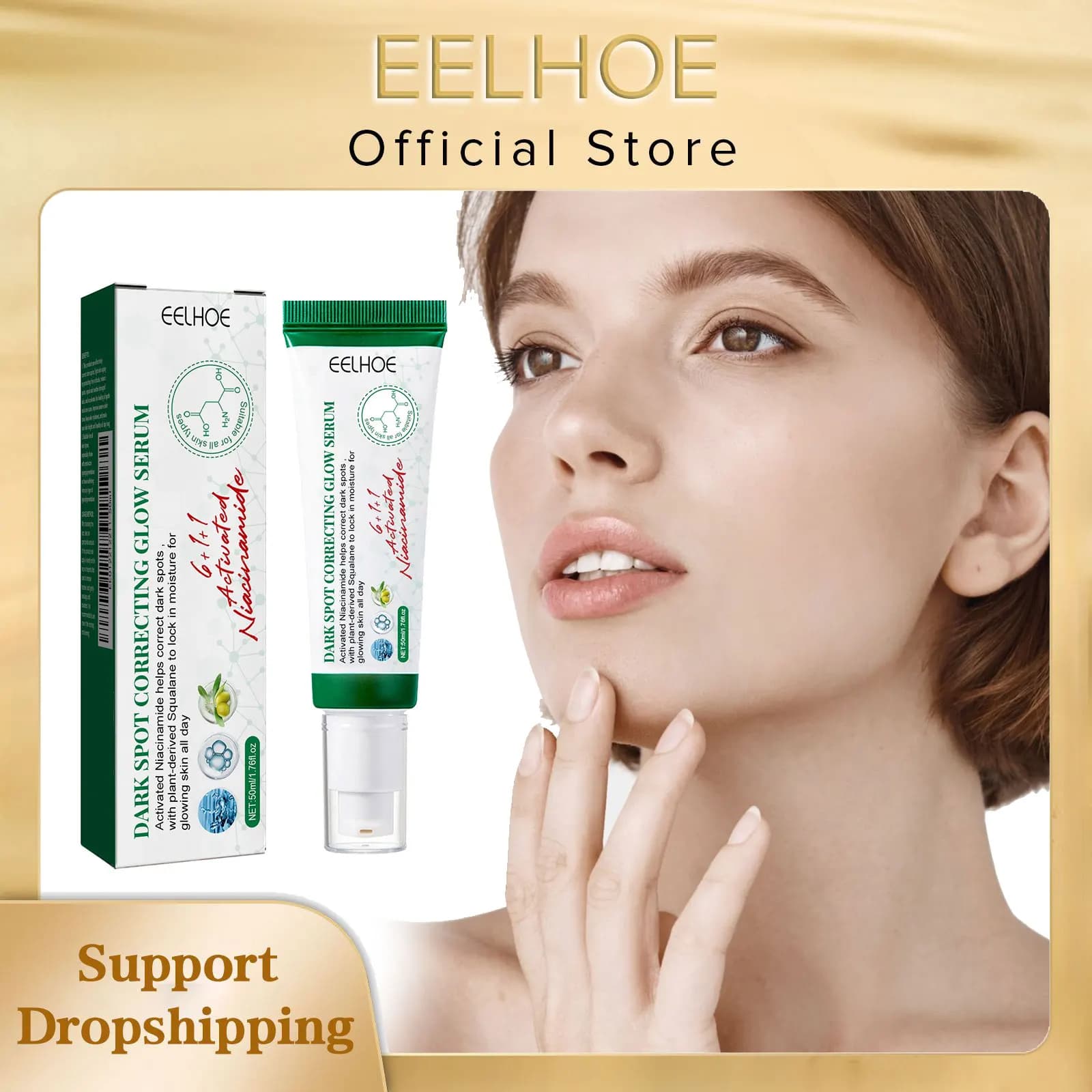 Face serum that corrects melanin Removal of freckles Removes stains Clear skin Lightening products Serum face moisturizing