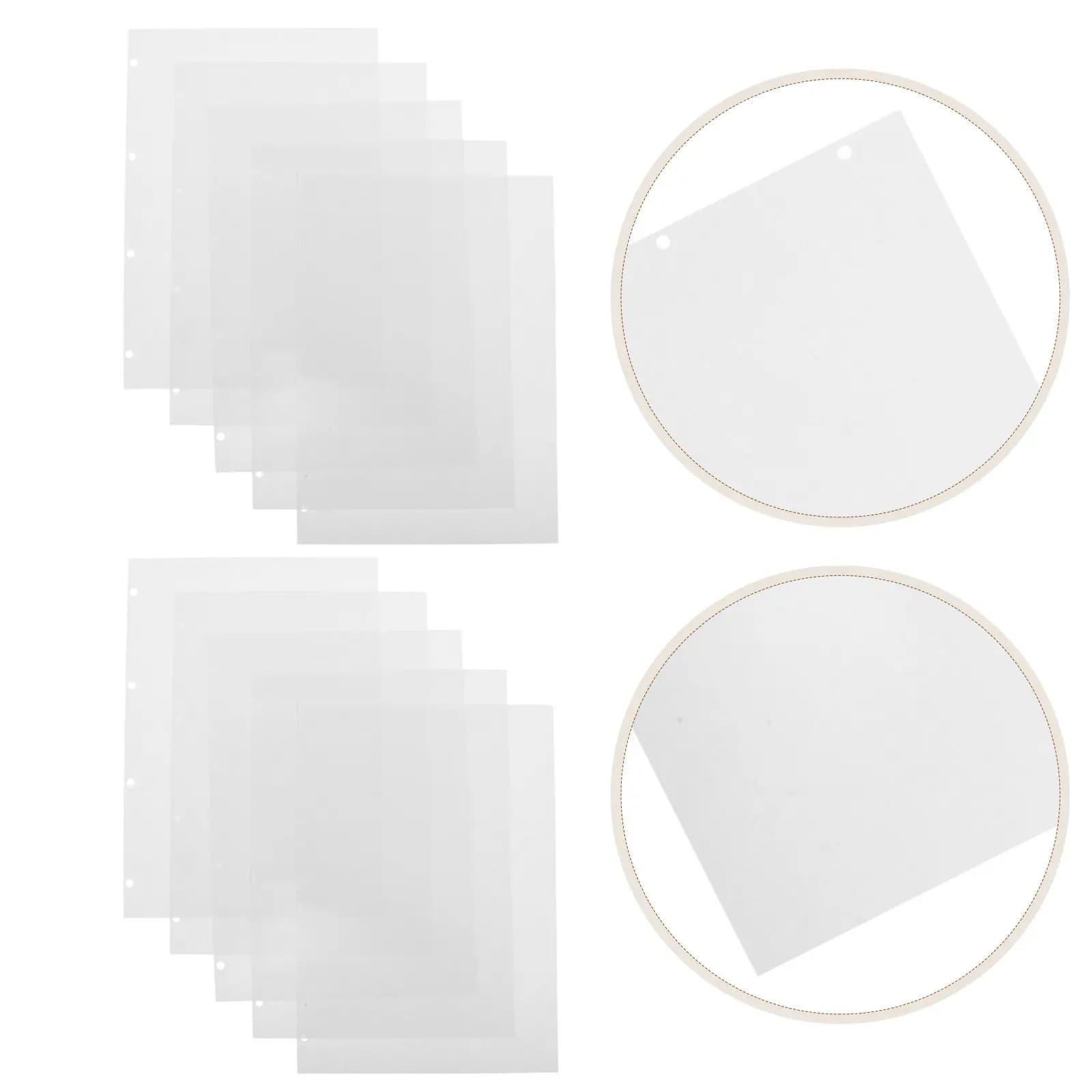 40 Fogli di Carta per Scrapbook a Doppia Faccia, Ricariche A4 per Raccoglitori, Inserti per Quaderni, Pagine di Ricambio per Planner, Diario Ricaricabile