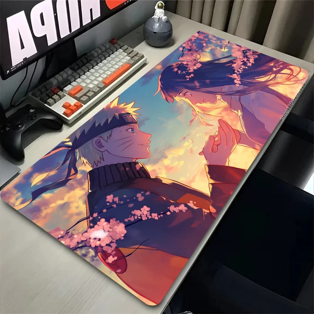 N-Narutos Large Dywan Gamer, keyboard mat, desk mat, XXL mouse mat, soft rubber, office gift, computer