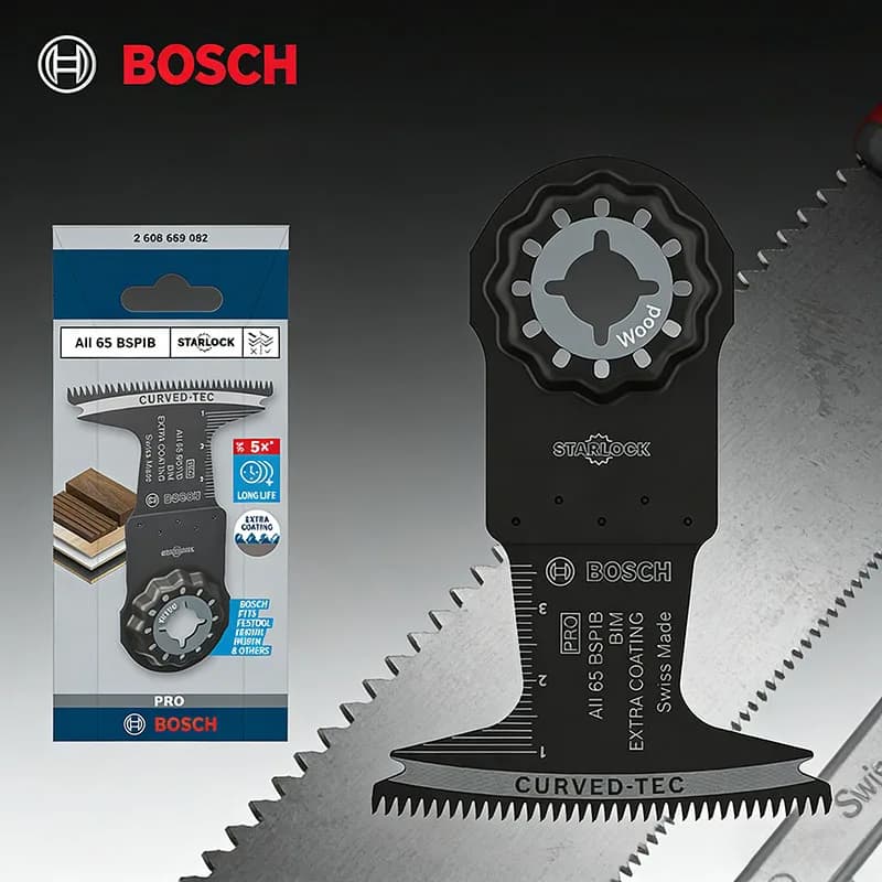 Bosch AIZ 32 cutting blade for hardwood and plastic panels, suitable for: GOP 12V-28 18V-28 185 Li 30-28 40-30 55-36