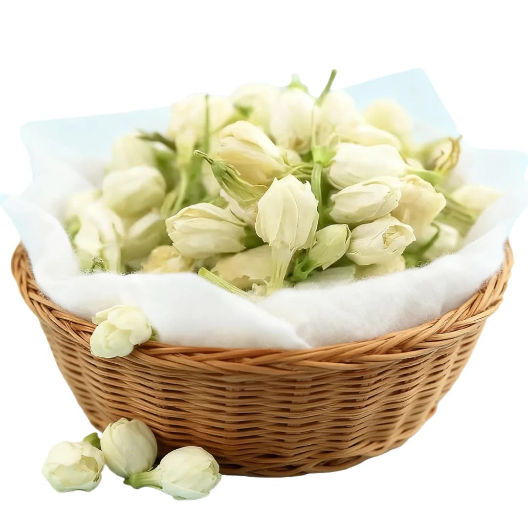Premium jasmine dried flower buds Diy handicrafts soaked in water perfume soap candles to make decorative gifts