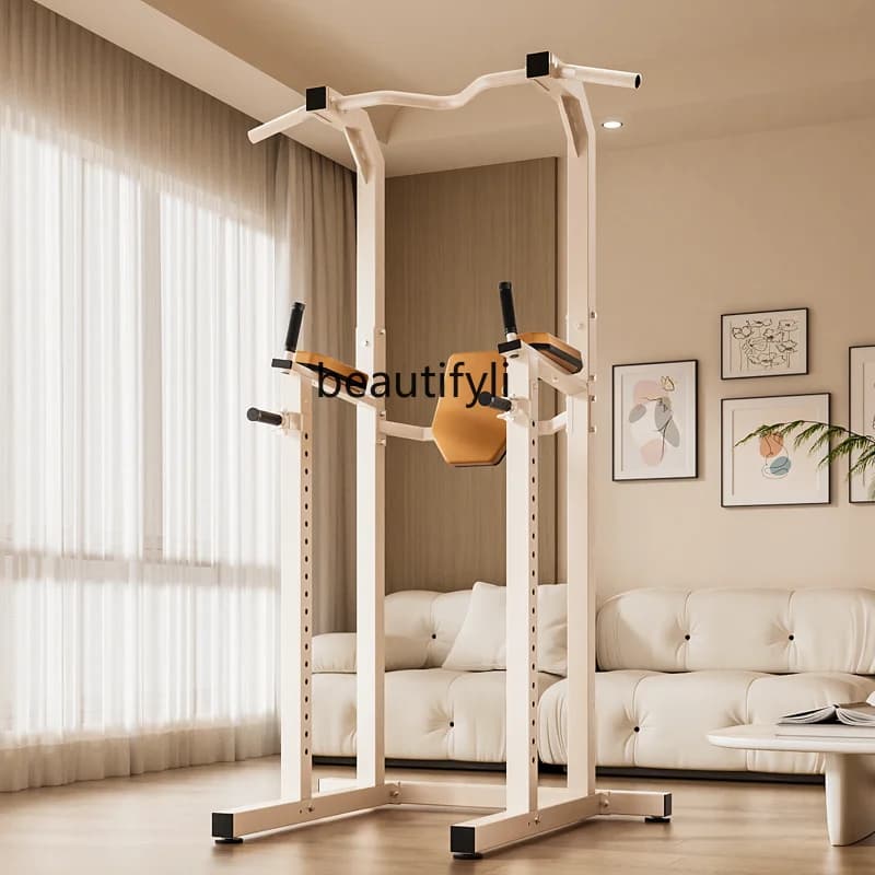 Pull-up shelf for domestic use with horizontal bar Trainer for non-perforating floor for domestic use