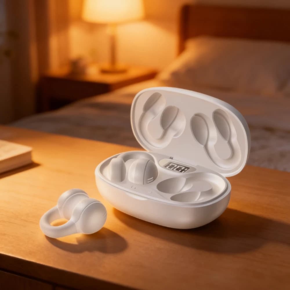 NUOVI Auricolari Wireless X58 con Riduzione del Rumore, Bluetooth, Display LED della Batteria, Cuffie In-Ear con Microfono e Controllo Touch per Telefono