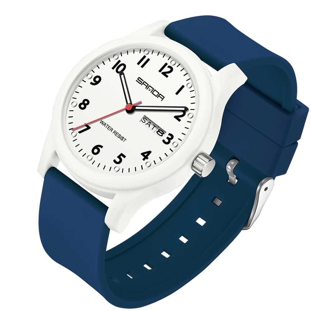 Orologio da donna al quarzo dal design alla moda, orologio da polso da donna, orologio analogico semplice e casual, calendario settimanale, orologi da donna per donna, Reloj Mujer