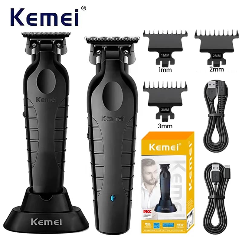 Kemei Km-2299 USB Fast Charging Barber Machine Blades Rechargeable Haircut Cordless Haircut Trimmer