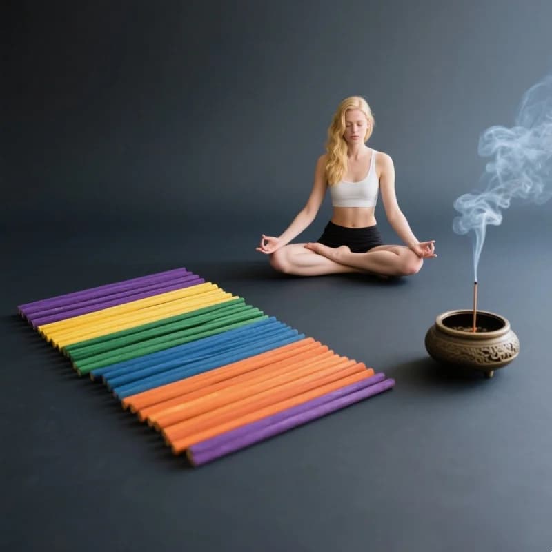 27 centimetri Premium Legno di Sandalo Incenso Bastoni Aromaterapia Casa Toilette Pace Linea Tibetana Incenso Preghiera Salute Amore Ricchezza Meditazione