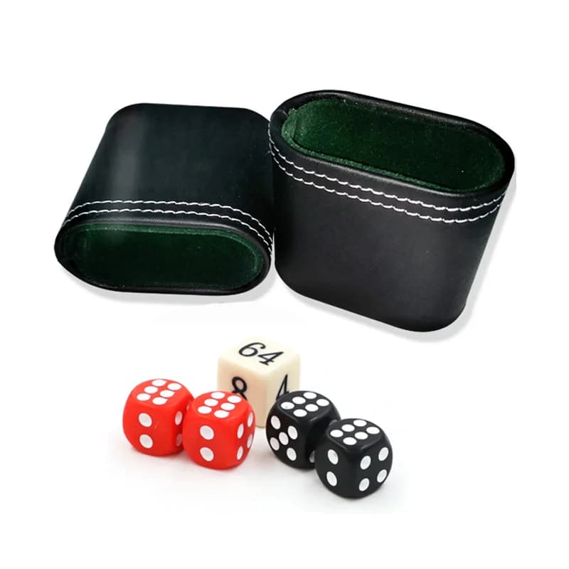 Mini dadi Shaking Cup, oggetti di scena per giochi da bere, forniture per Backgammon, moda, nuovo prodotto, 1 pz
