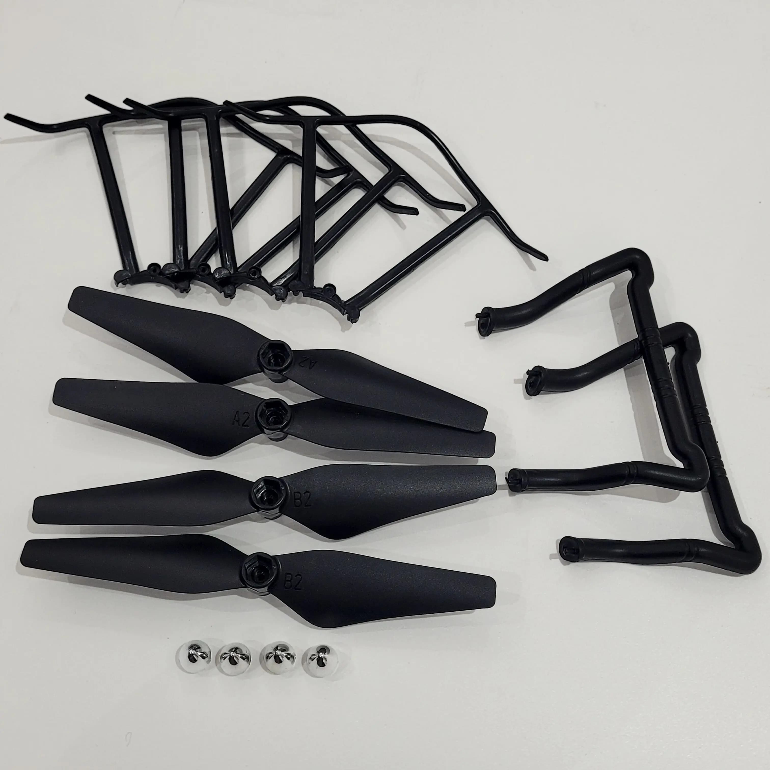 RC Drone Elicottero S5C S5H S5HW Kit di pezzi di ricambio S5H Elica Telaio protettivo Atterraggio Skid Lama di copertura Parte Accessori