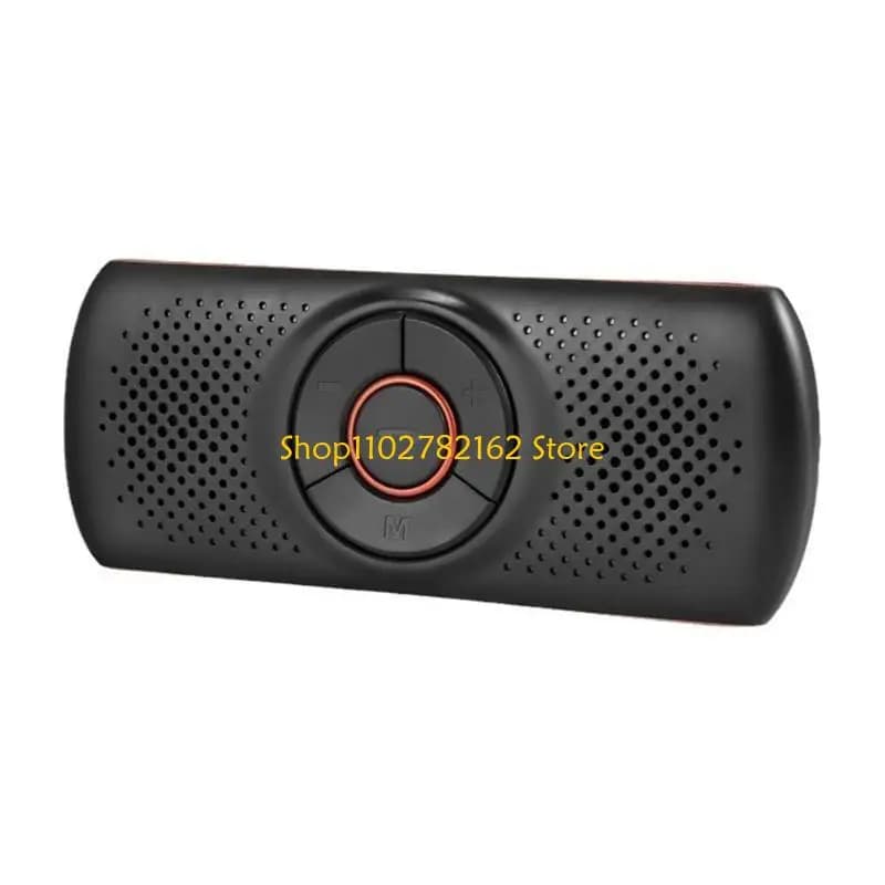 547B Dispositivo compatibile per auto Easy Carry Alette parasole Lettore musicale Chiamate in vivavoce per l'auto