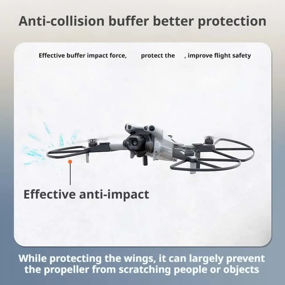Per DJI MINI 5 PRO Drone Pala dell'elica Leggero Crash Guard Copertura Aumenta il carrello di atterraggio per Mini 5 Pro Drone Protector