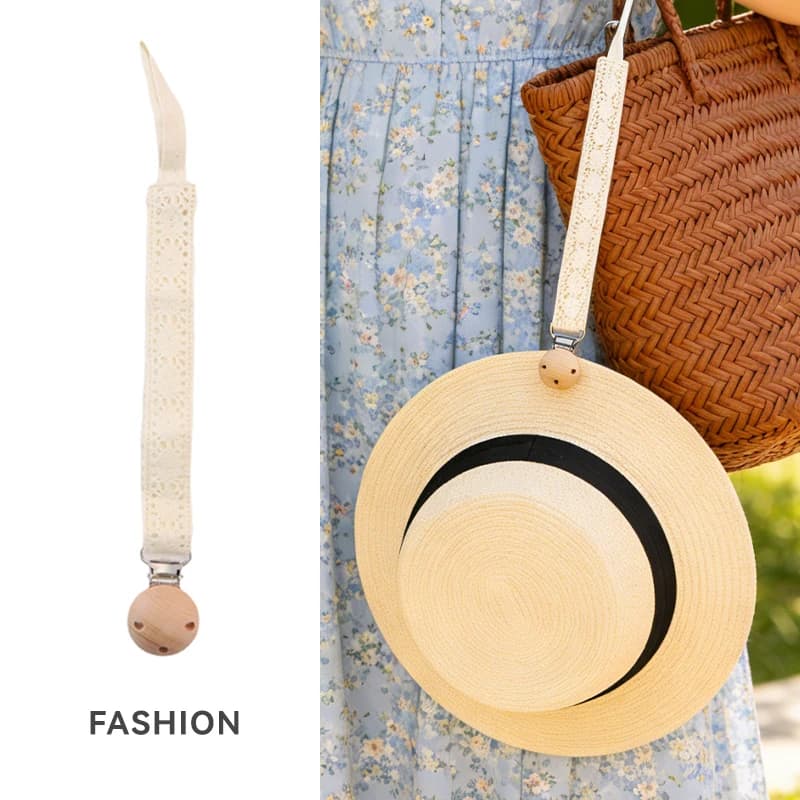 Clip Portatile per Cappello da Spiaggia - Supporto per Cappello Estivo e Asciugamano per Borse, Accessorio Mani Libere per Viaggi e Nuoto