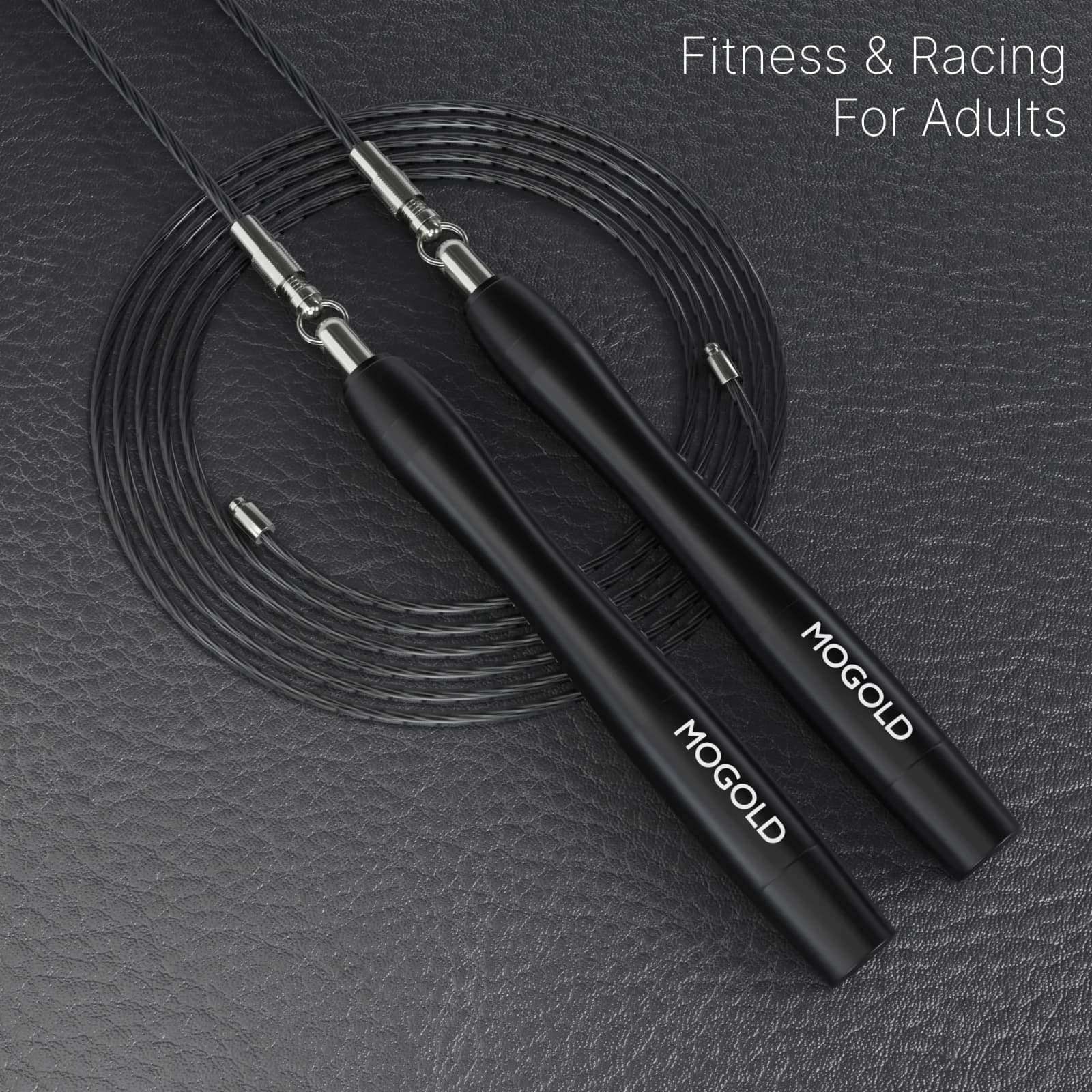 Double rope jumping rope, special exercise sport, weighted wire rope, fitness equipment for aerobic training for the body, suitable for adults
