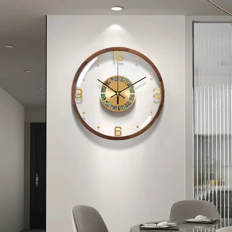 Design Big Size Modern Decor Wall Clock Elegant Unique Living Room Large Wall Clock Economic Minimalist Luxury Home Decor