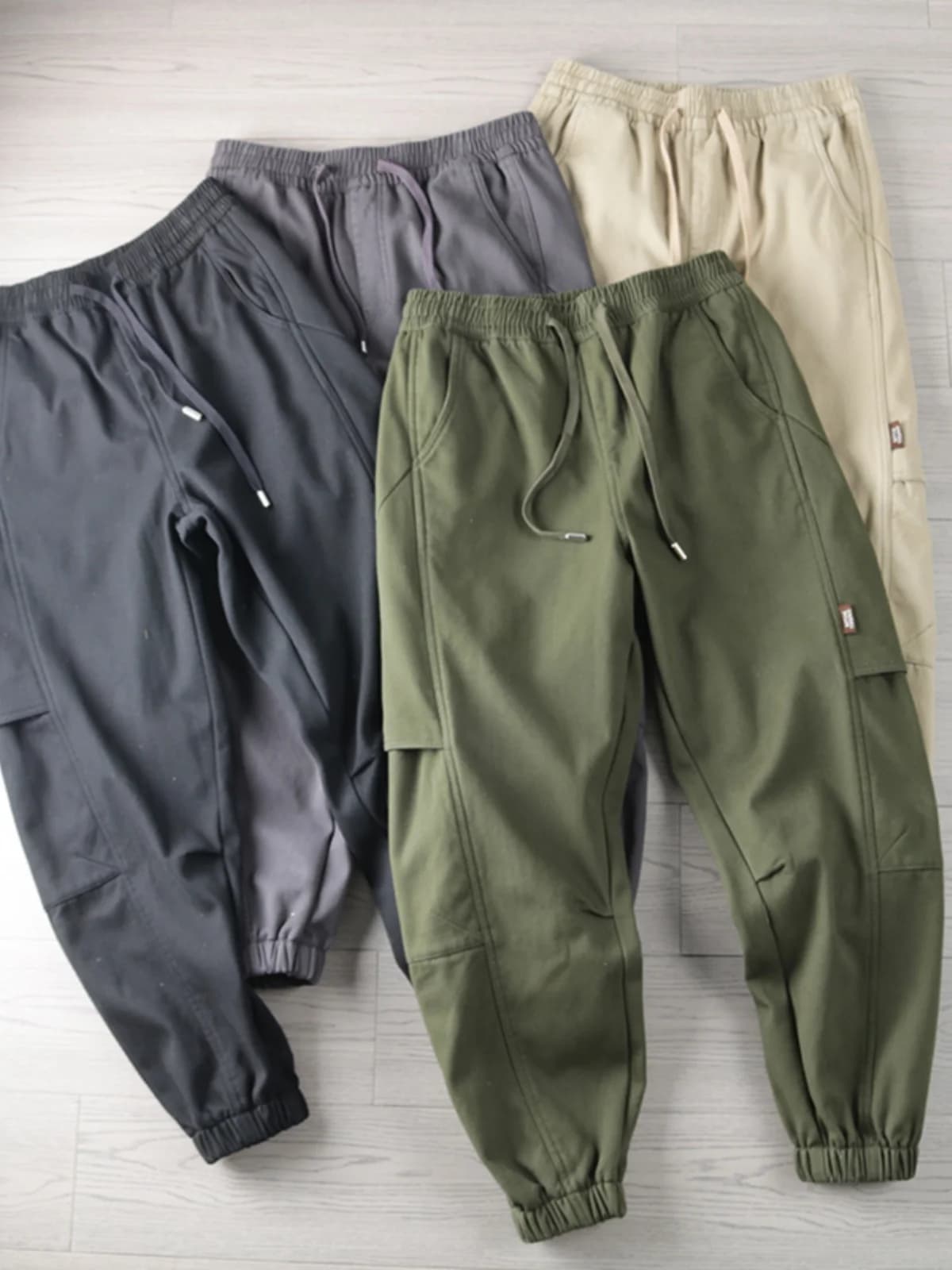 Sport casual pants lined in winter Fce by men Long fit pants Faionable Urban Sle Daily clothing