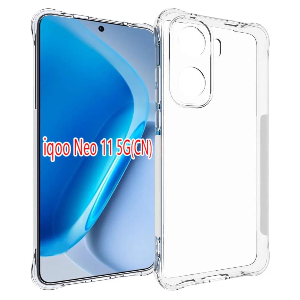 Per IQOO Neo 11 5G 2025 Custodia antiurto Airbag Trasparente Silicone morbido TPU Cover posteriore Custodia opaca per IQOO Neo 11 Neo11 5G 2025 Cina
