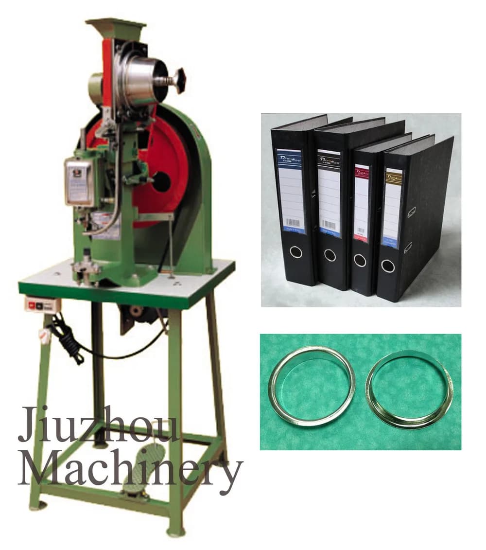 Semi Automatic Big Round Grommet Riveting Machine for File Folder