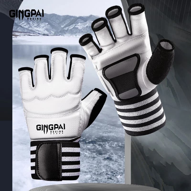 Taekwondo Gloves for Adults and Children, Dust and Palm Protection, Die Support, MMA Combat Gloves and Kick Boxing for Gym and Fitness