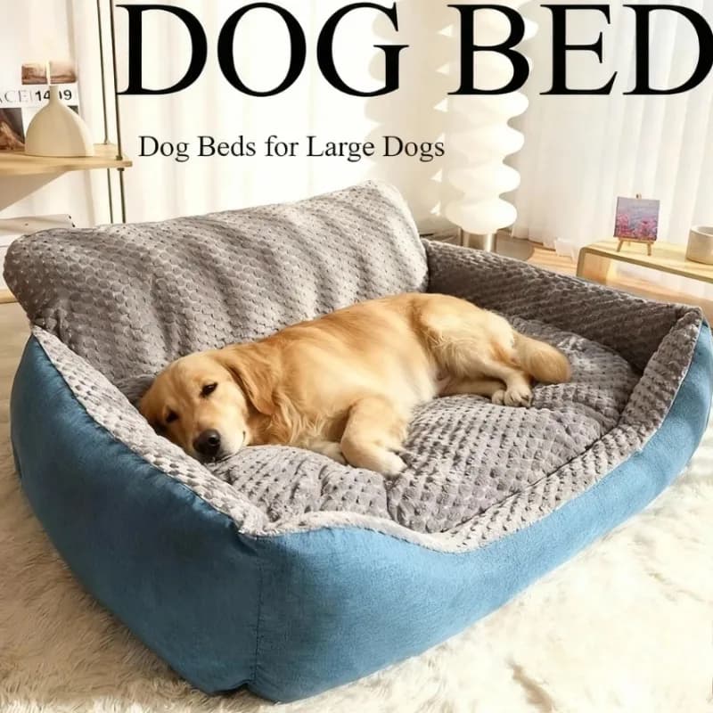 Letti per cani di taglia grande/Uomo e inverno Letto caldo Tappetino per animali domestici - Dimensioni extra large per razze grandi/Lettino umano Lavabile/Copridivano/divano