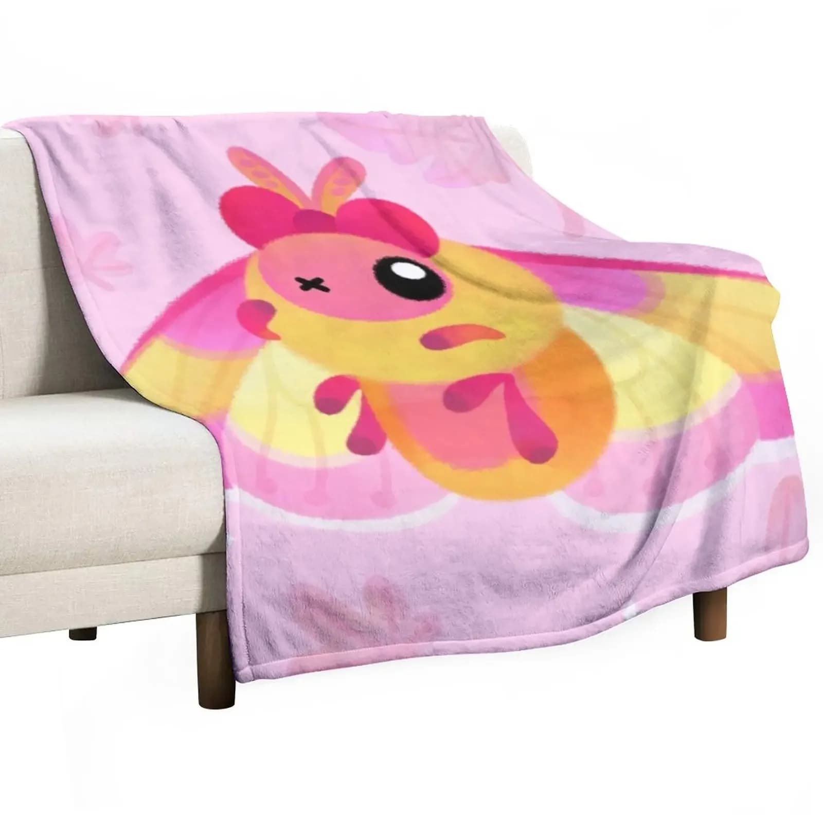 Rosy Maple Moth coperta morbida coperta belle coperte coperte Decorative per divani