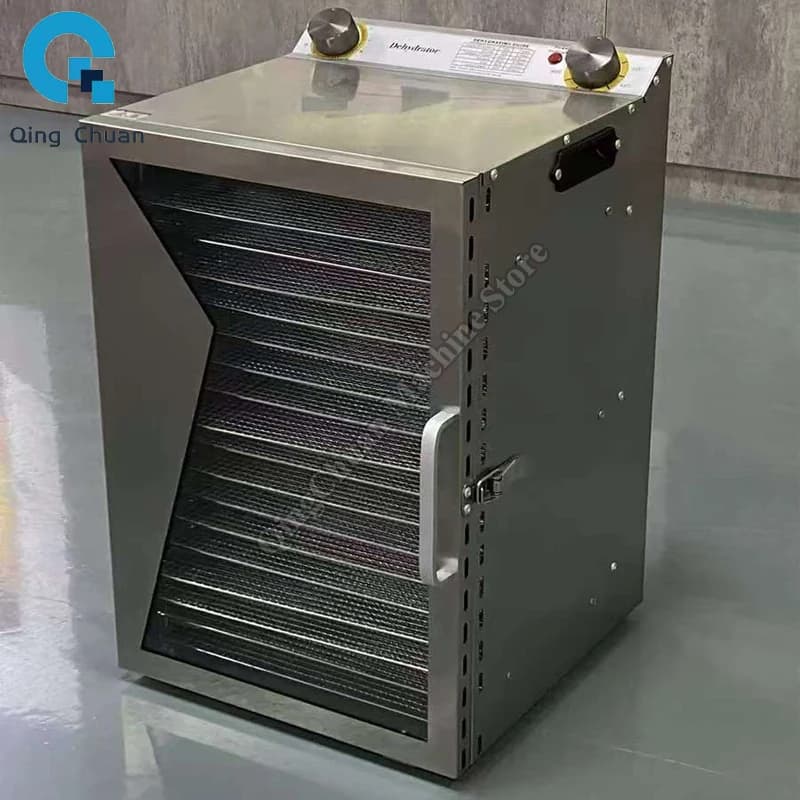 Dryer 650W Small Household 50L Commercial Dried Fruit Machine Vegetable Dried Meat Dehydration Air Drying Machine Food Drye