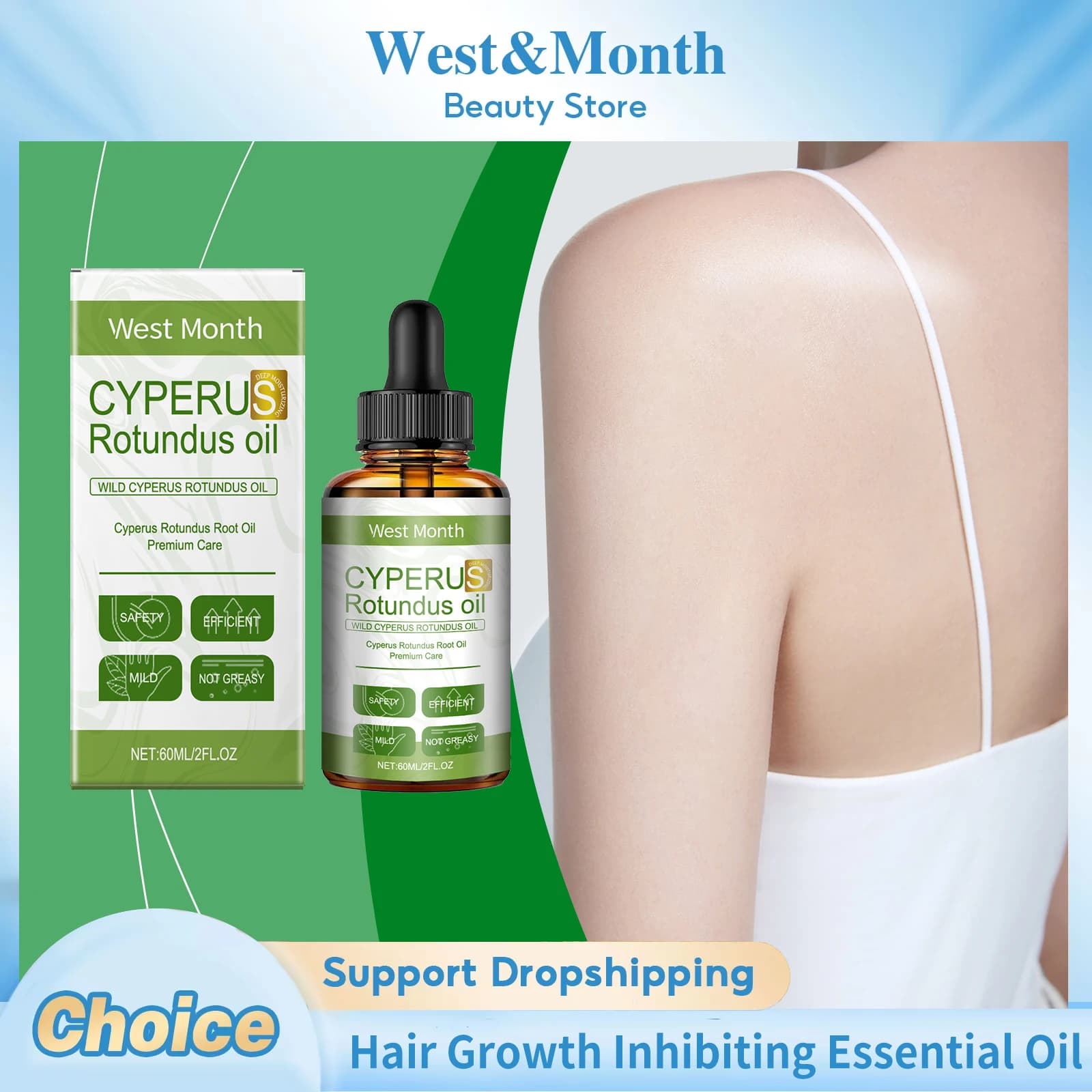 The essential oil that inhibits hair growth reduces the accella of the legs by hydrating whitening hair for oil skin for hair removal with light and lasting fragrance