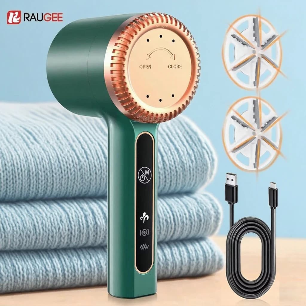 Levapelucchi Rasoio elettrico ricaricabile per tessuti a pellet per vestiti Dispositivo di rimozione lanugine Palline per capelli portatili Rimozione di pelucchi