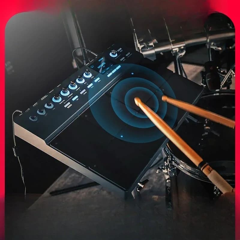 Electronic drum percussion board bluetooth backing track portable professional drum kit percussion pad