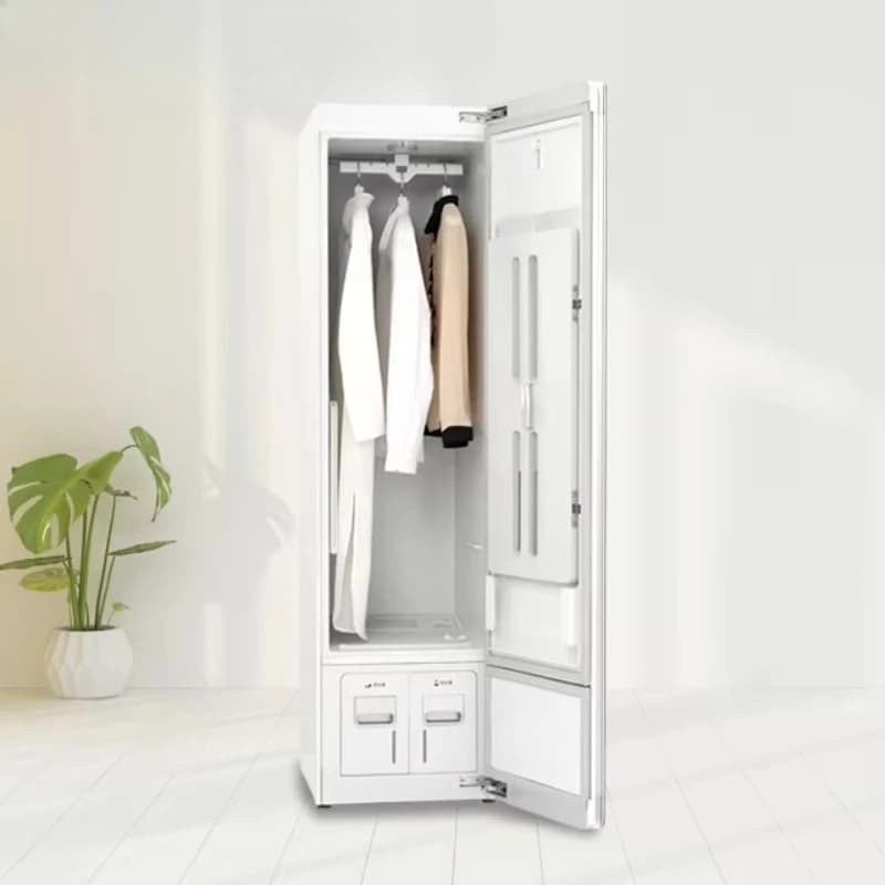 Armadietto per vestiti a vapore Armadio intelligente per indumenti che modella l'armadio per la rimozione delle rughe per la cura dei vestiti Armadio a vapore domestico
