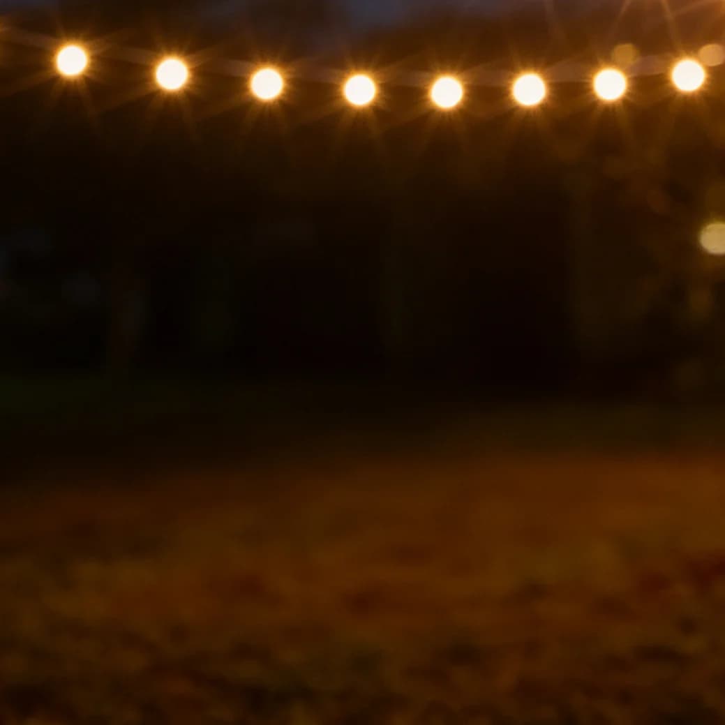 Luci a Corda G40 con 25 Lampadine a Globo Trasparenti, Spaziatura 30cm, per Decorazioni Interne, Portico, Ghirlande, Matrimoni, Campeggio