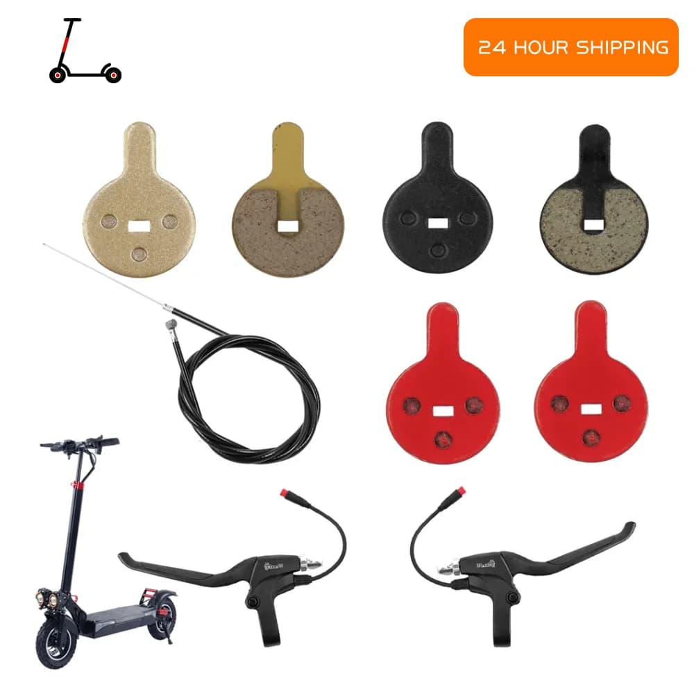 G2 Pro Sistema Frenante Kit Pezzo di Ricambio Per Kugoo G2 Pro Scooter Elettrico Sinistra Destra Maniglia del Freno Grip Cavo Pastiglia Freno A Disco Idraulico