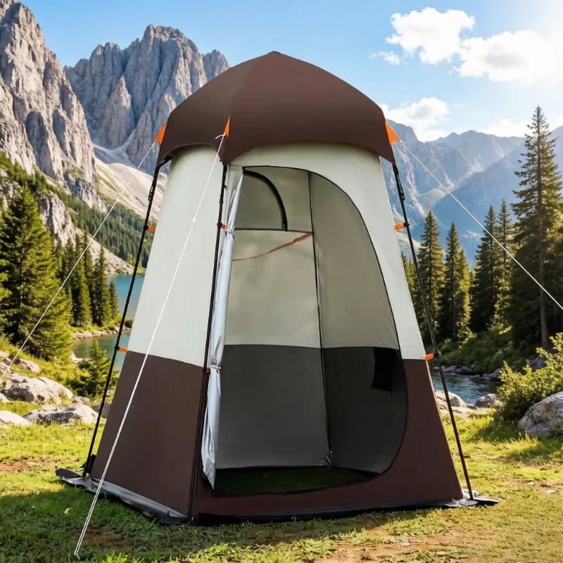 Portable Shower Tent Instant Pop Up Shelter Waterproof Changing Tent Outdoor Camping Toilet Dressing Room Beach Fishing Shelter
