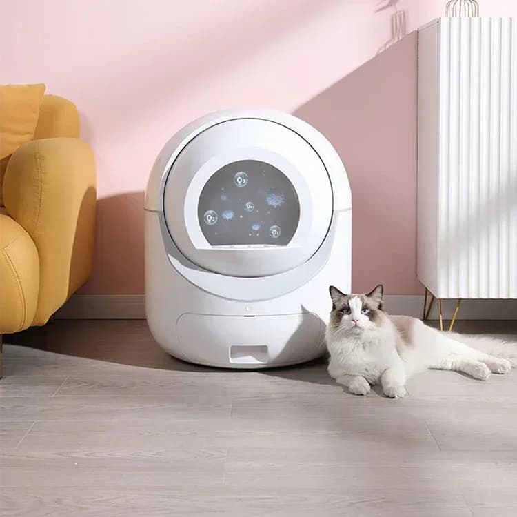Lettiera per gatti automatica autopulente di nuova concezione con controllo tramite app mobile - Offerta imperdibile!