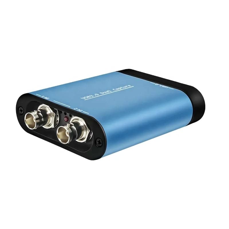 UNISHEEN UC3300S OBS Zoom Vmix Registrazione video in streaming live Win10 Linux Registratore di schede con scatola di acquisizione video 3G SDI a 2 canali