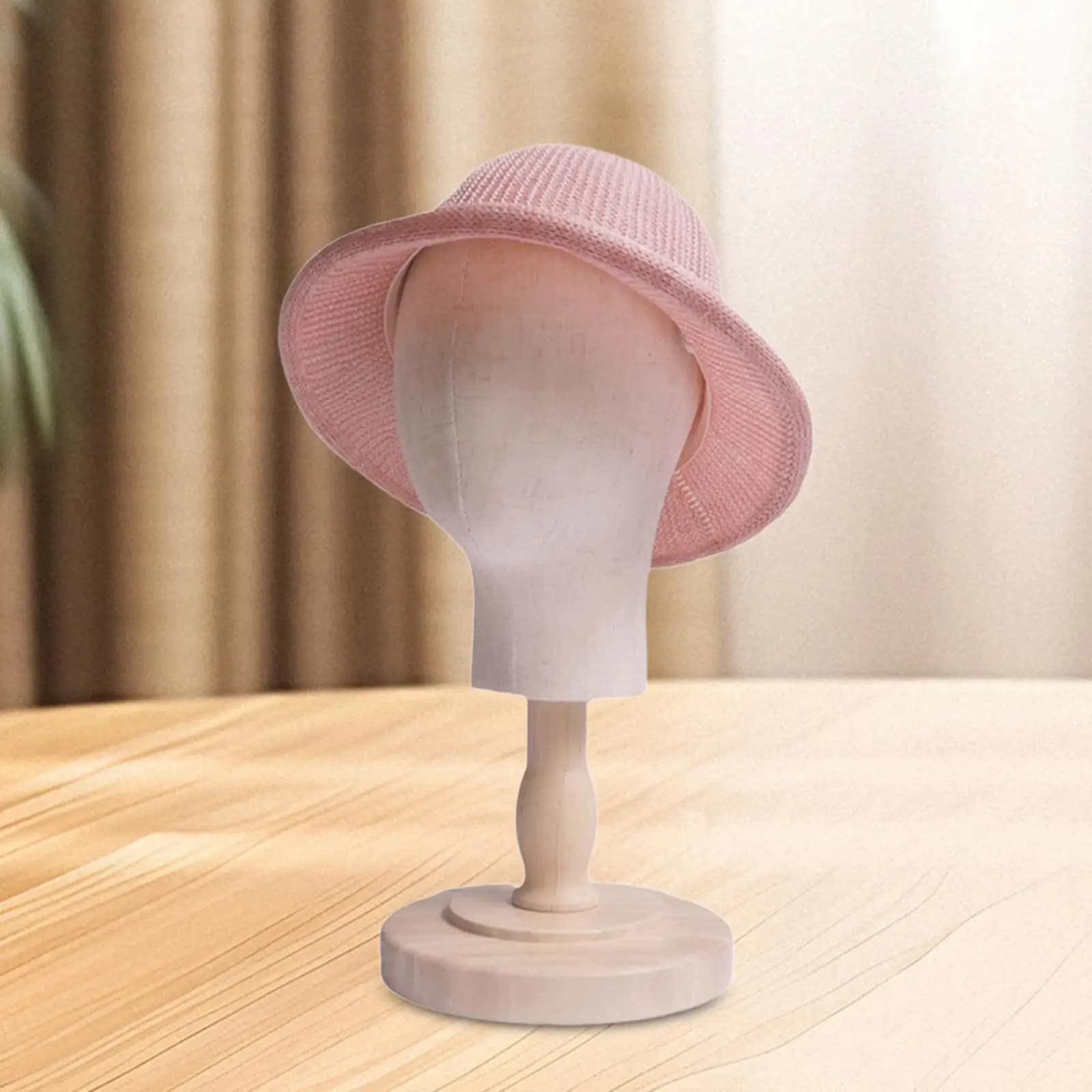 Supporto per parrucca per bambini Porta cappelli da cowboy Porta copricapo Cuffie Testa di manichino per bambini Portaoggetti per cappelli per bambini per barbiere Casa