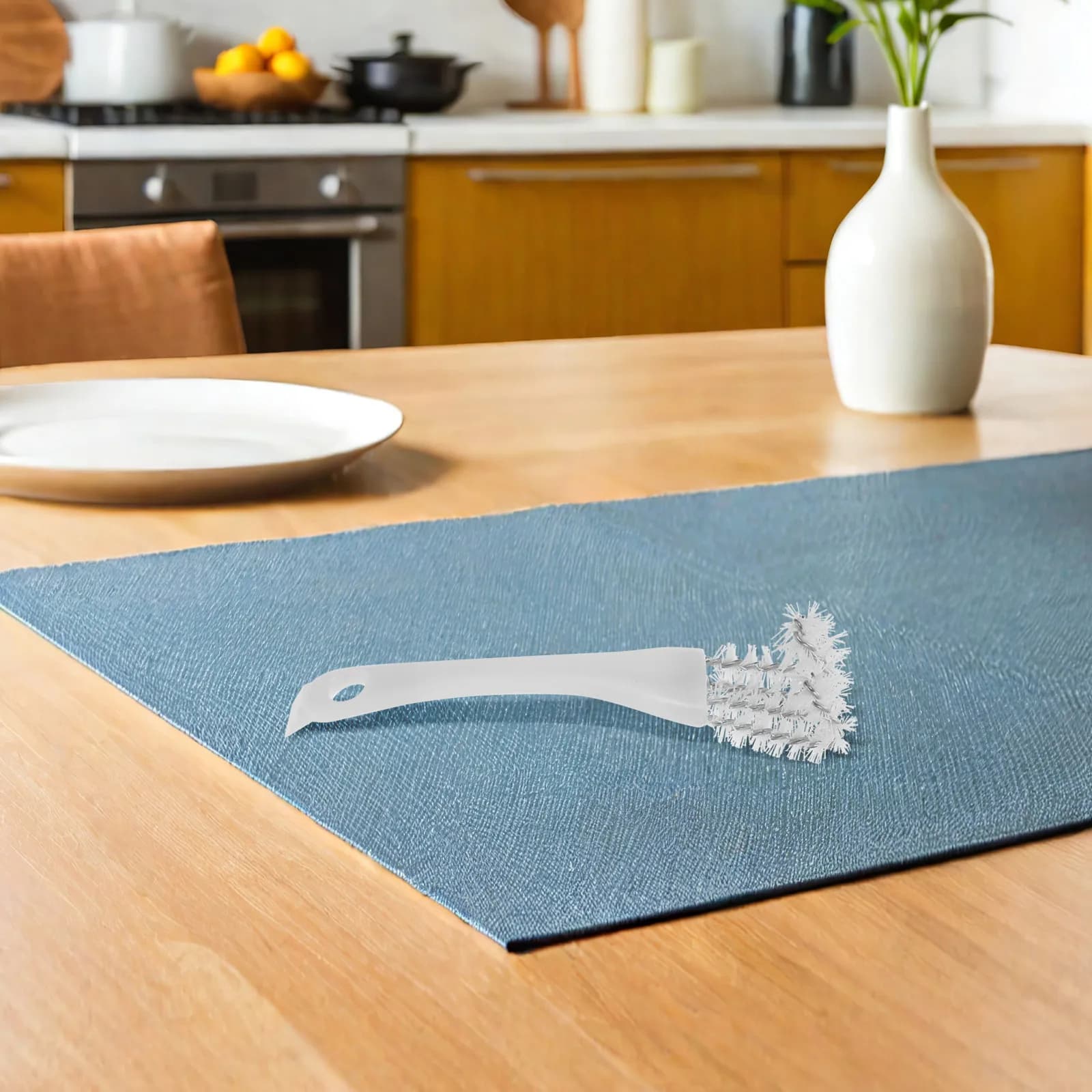 10Pcs Crevice Cleaning Brush Kitchen Stove Sink Bbq Grill Multi-Purpose Scrubbing Brush Ergonomic Grip Handle Oven Rack Cleaner