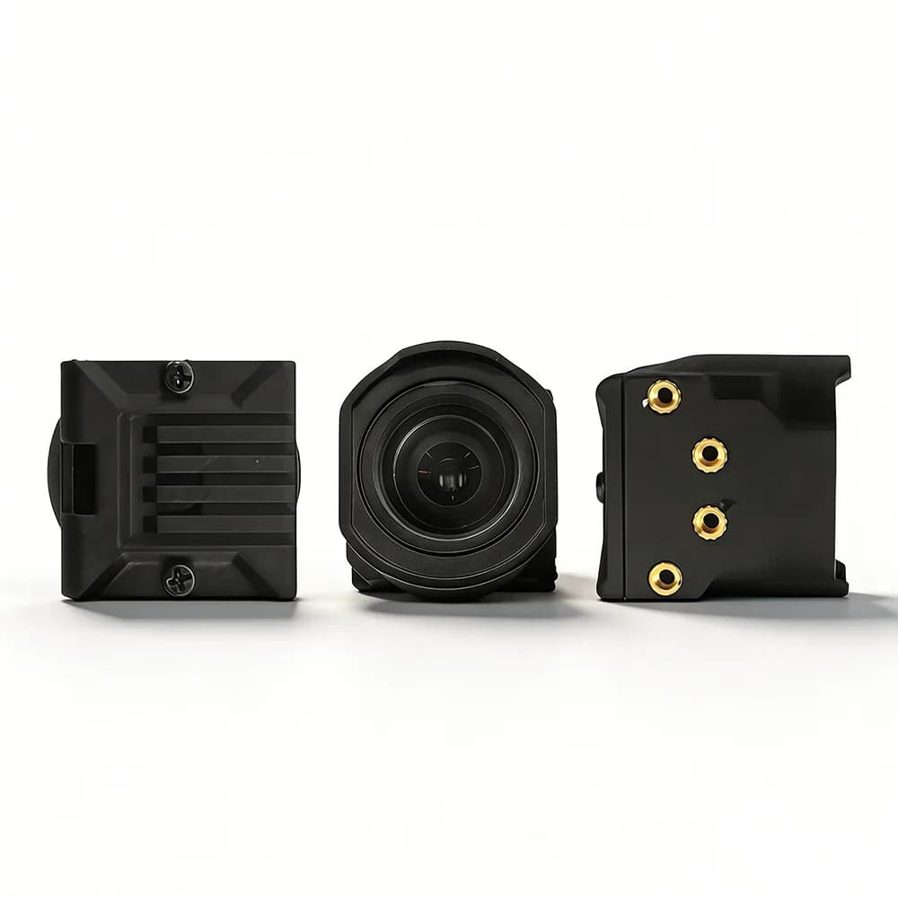 HPXGRC O4 Air Unit Upgrade Kit, 145° Wide Angle Lens CNC Aluminum Heatsink Cover, Enhanced Cooling FPV DIY Parts for RC Drone