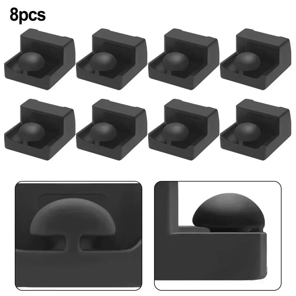 Piedini in gomma per friggitrice ad aria in silicone compatibili con friggitrice Crispi per vassoio frutta e verdura in contenitore di vetro 4QT FN090, FN091, FN100, FN101