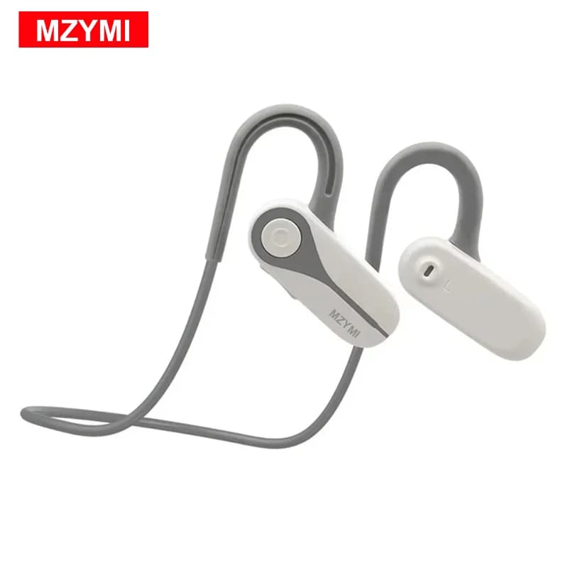 MZYMI Cuffie Bluetooth Conduzione ossea Cuffie wireless sportive impermeabili in modo sicuro Auricolari leggeri Mini auricolari