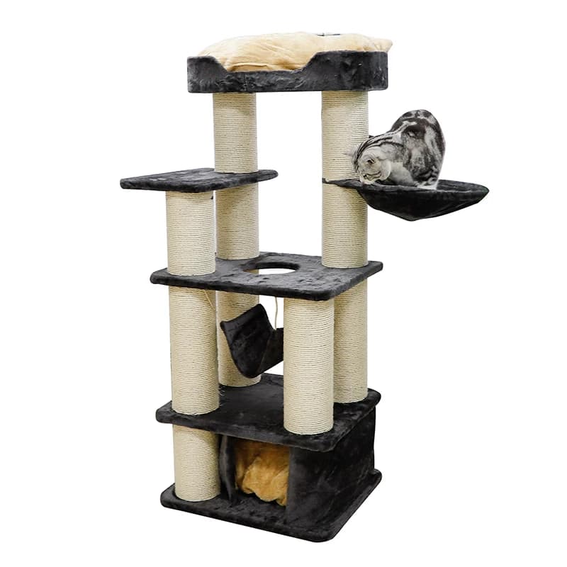 Wholesale Multi-layer Large Cat Tree House Tower Pillar Climbing Tree Catching Pillar Heavy Duty