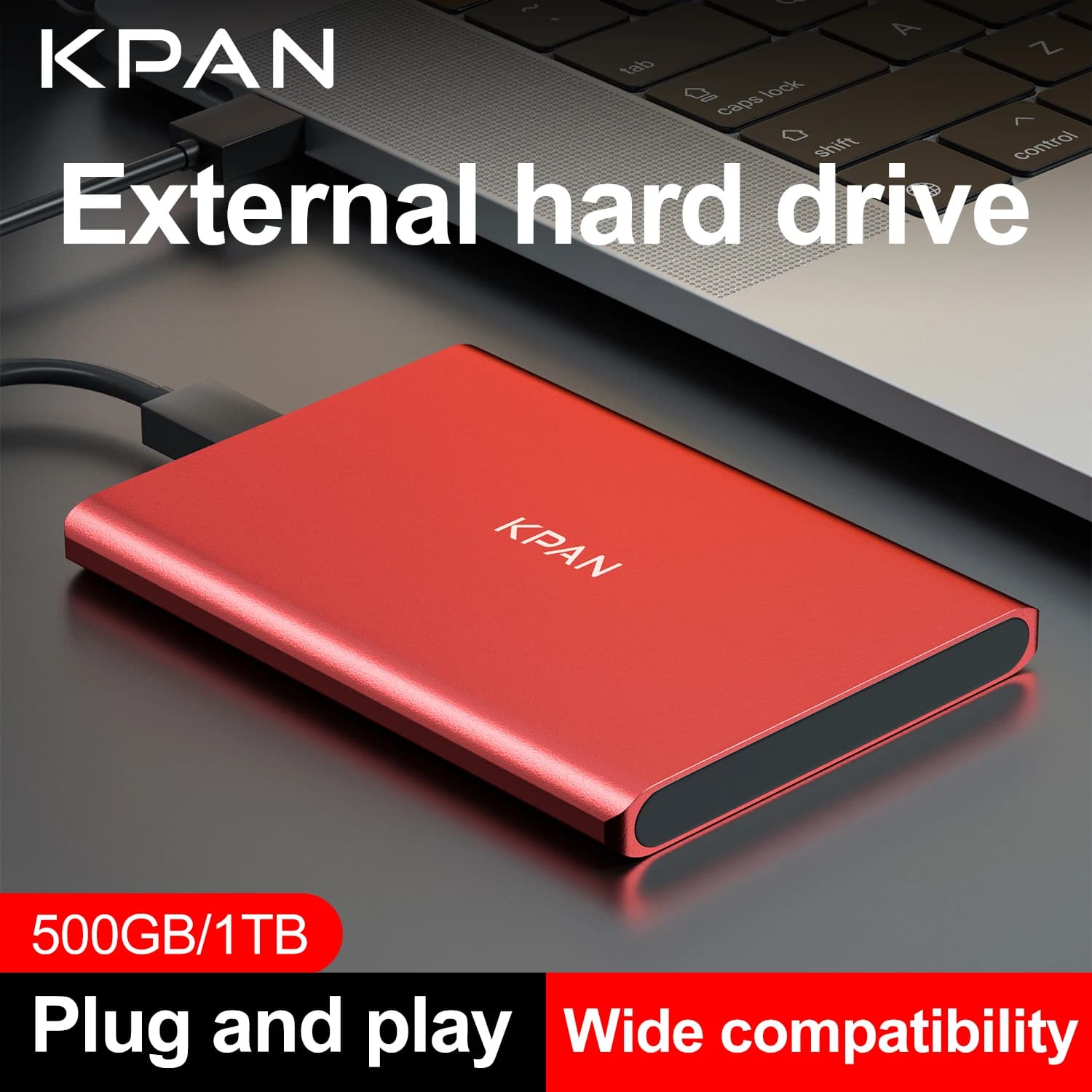 External Hard Drive HDD USB 3.0 Mechanical Mobile Disk for PC Laptop Gaming Storage