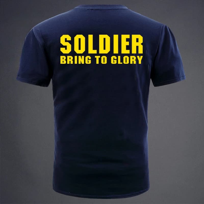 2026 Hardman Club SOLDIER Warrior Series - Achieve Glory Summer Round-neck Short-sleeved T-shirt