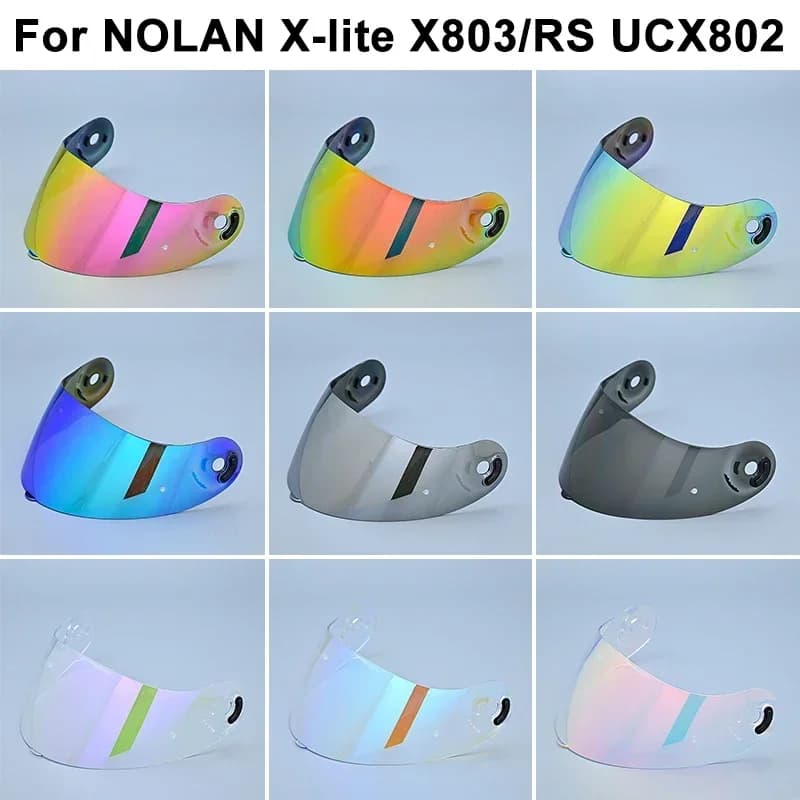 Visiera Per NOLAN X-Lite X-803 Casco Moto Visiera Lente Anti-graffio Scudo Accessori Moto Casco Moto Accessori