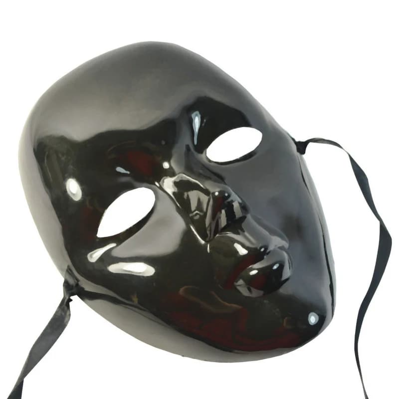 Nuove maschere a pieno facciale in plastica Maschera da ballo di strada Maschera da ballo in maschera Maschera da ballo di strada di Halloween per oggetti di scena per feste cosplay