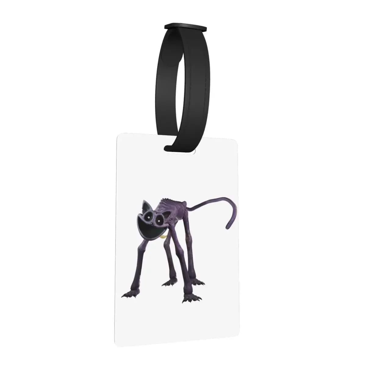 CATNAP Monster Etichette per bagagli Accessori per valigie Moda da viaggio Etichetta per imbarco per bagagli Porta etichette ID Nome Indirizzo