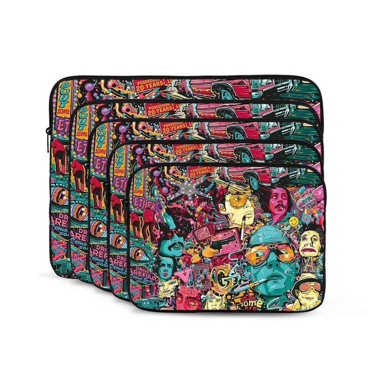 Paura e dego a Las Vegas Art Notebook Borsa per laptop Custodia Custodia per notebook Custodia protettiva Borsa per tablet Custodia antiurto