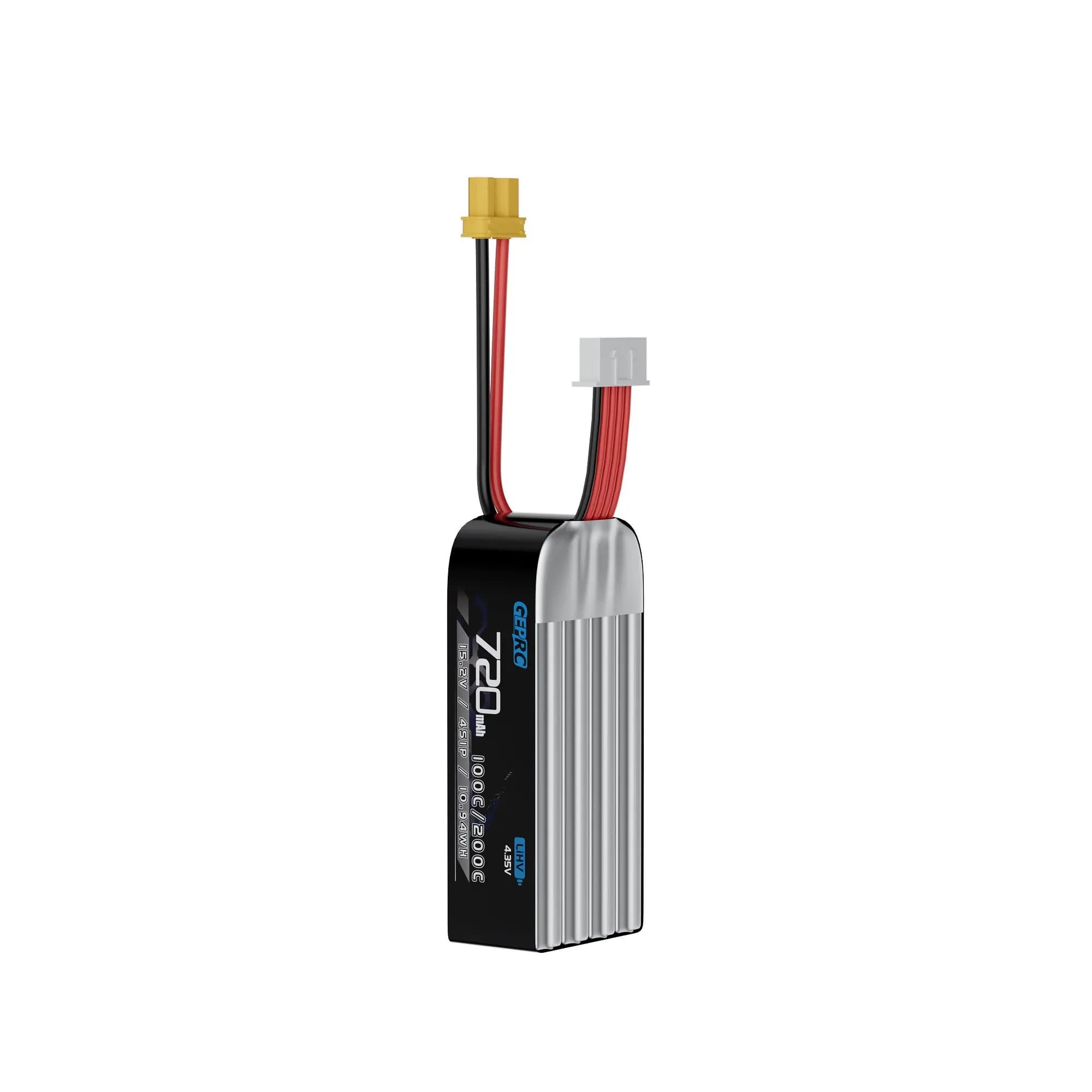 GEPRC LiHV 4S 720mAh 100C batteria 15.2V 4 s1p 72g XT30 adatto 2-4 pollici per RC FPV Quadcopter Drone accessori parti