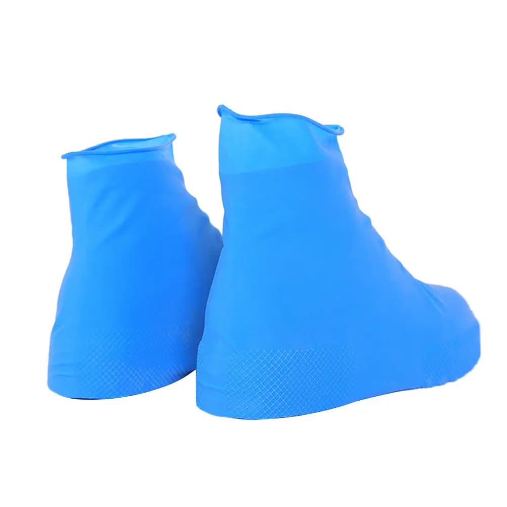 Copriscarpe in lattice impermeabili antiscivolo monouso elastici per pioggia, neve, uso esterno, escursionismo, campeggio, facili da indossare